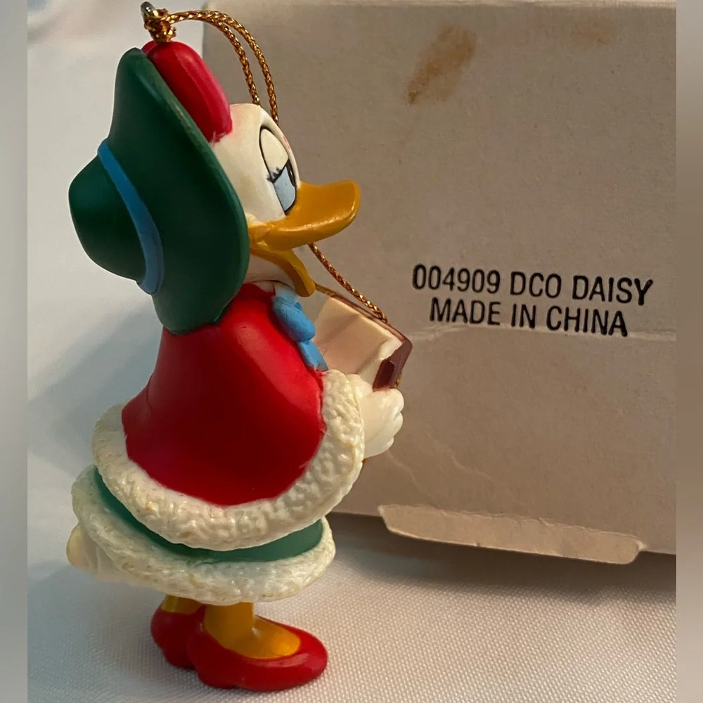Vintage Walt Disney Christmas Ornament - Daisy Duck - in original box